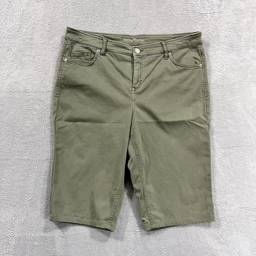 Tommy Bahama Boracay Beach High Rise Shorts 16x15 Boardwalk Bermuda Jean